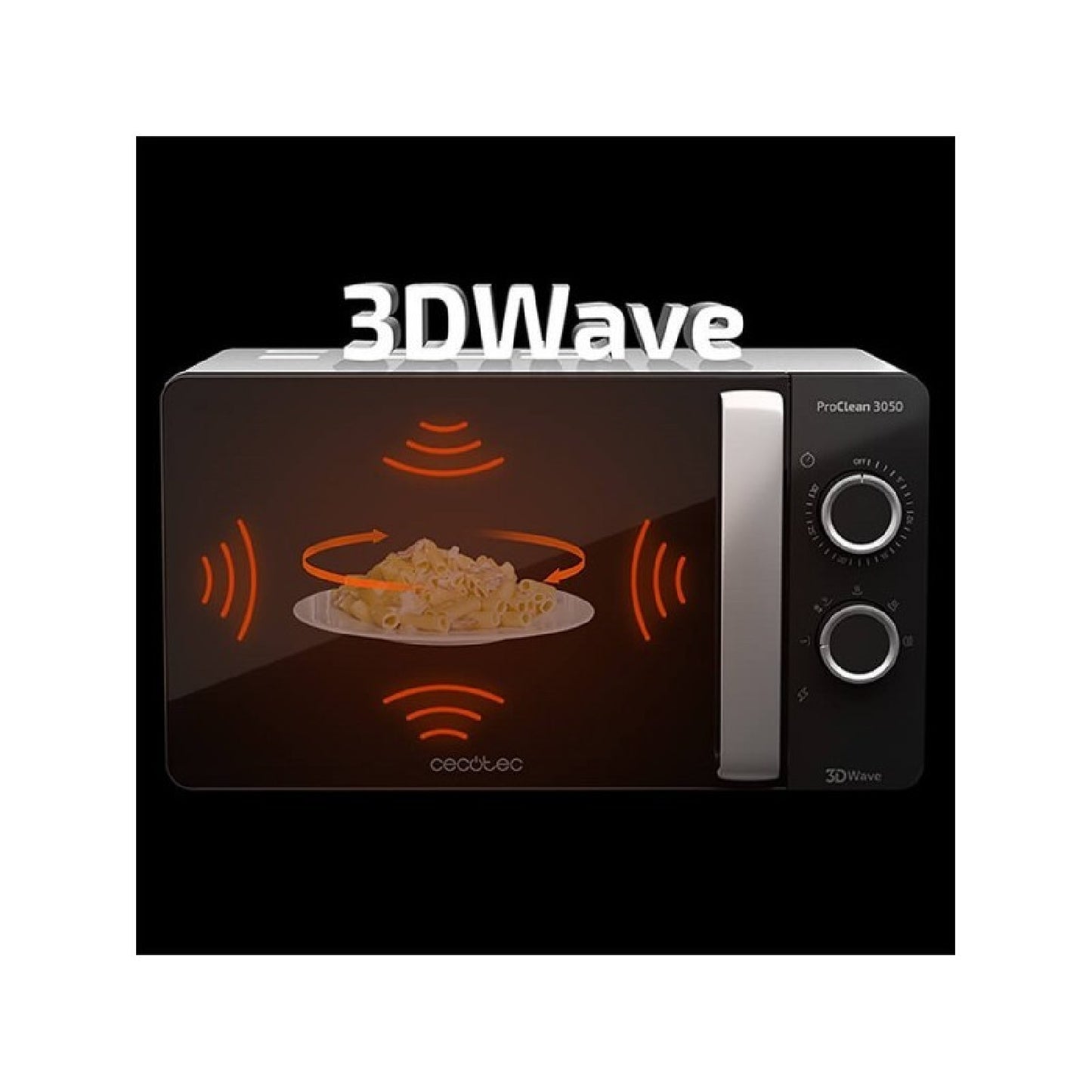 Microondas De 20 Litros Proclean 3050. 700 W De Potencia, Revestimiento Ready2clean, 6 Niveles Funcionamiento, Temporizador 30 Min, Modo Descongelar_3