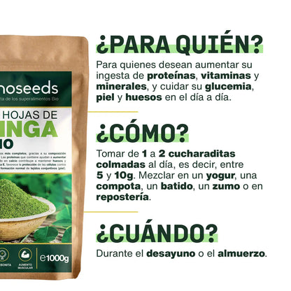 Moringa En Polvo Bio 1kg_1