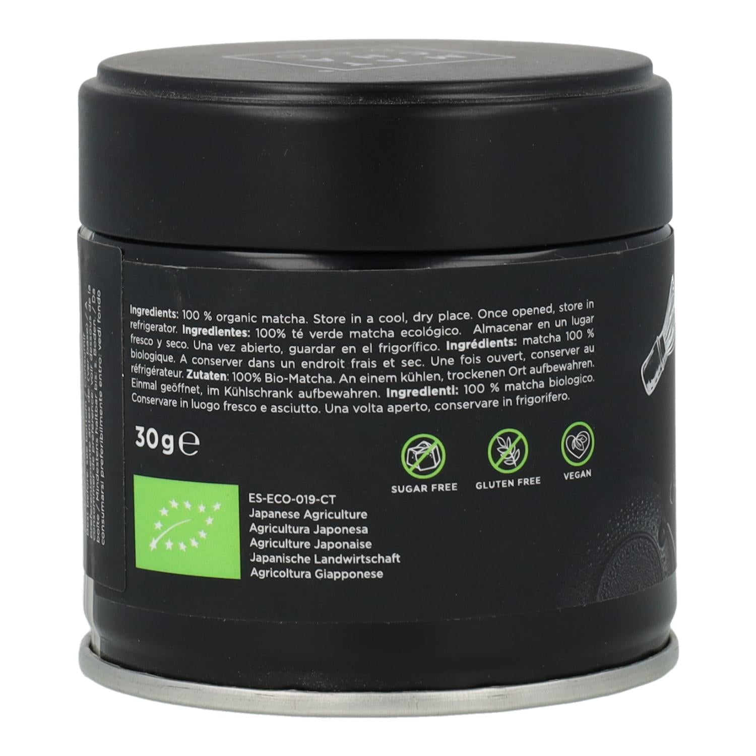 Té Matcha Premium Ceremonial 100% ecológico Matcha & CO 30 g