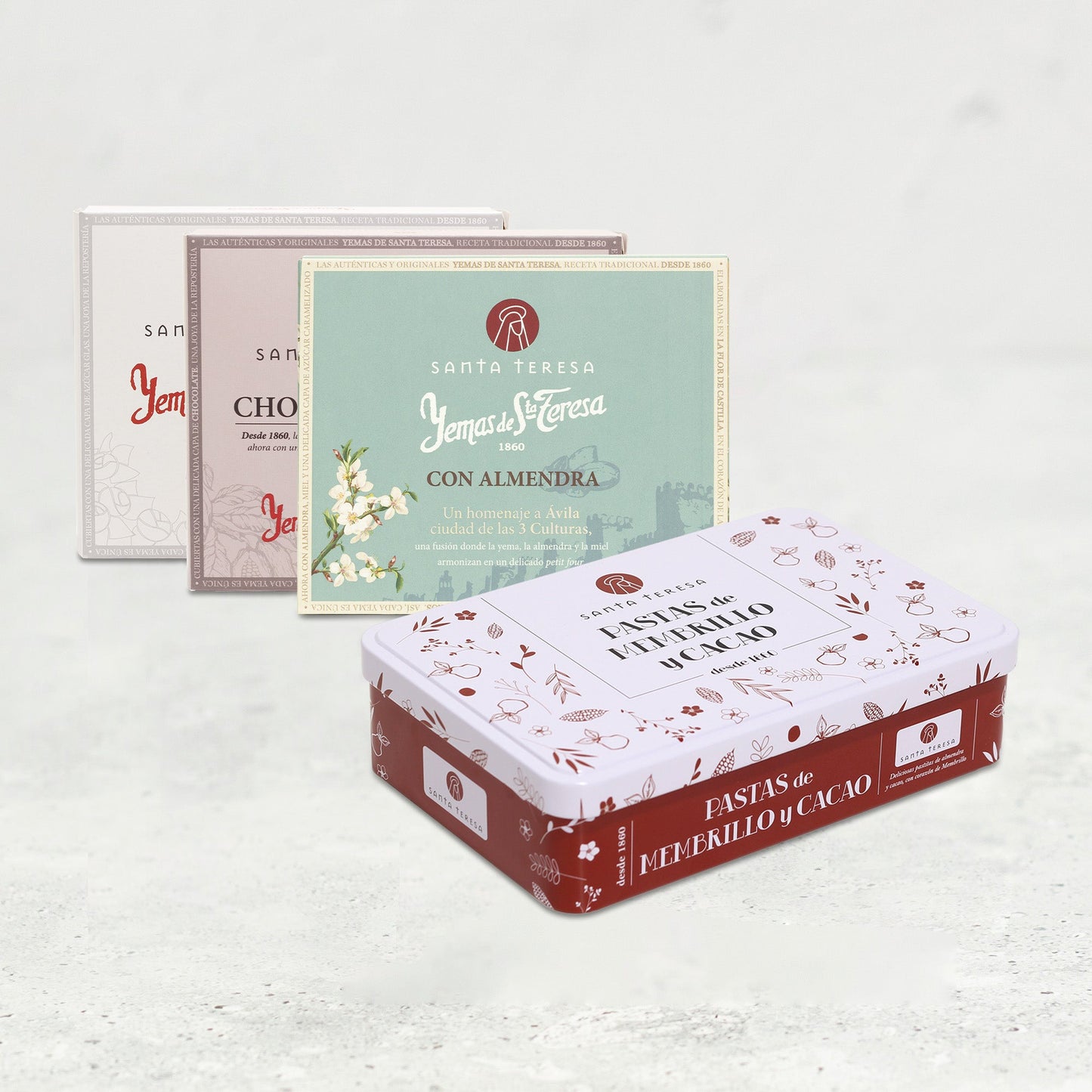 Pack De Yemas Tres Culturas Y Lata De Pastas De Cacao_0