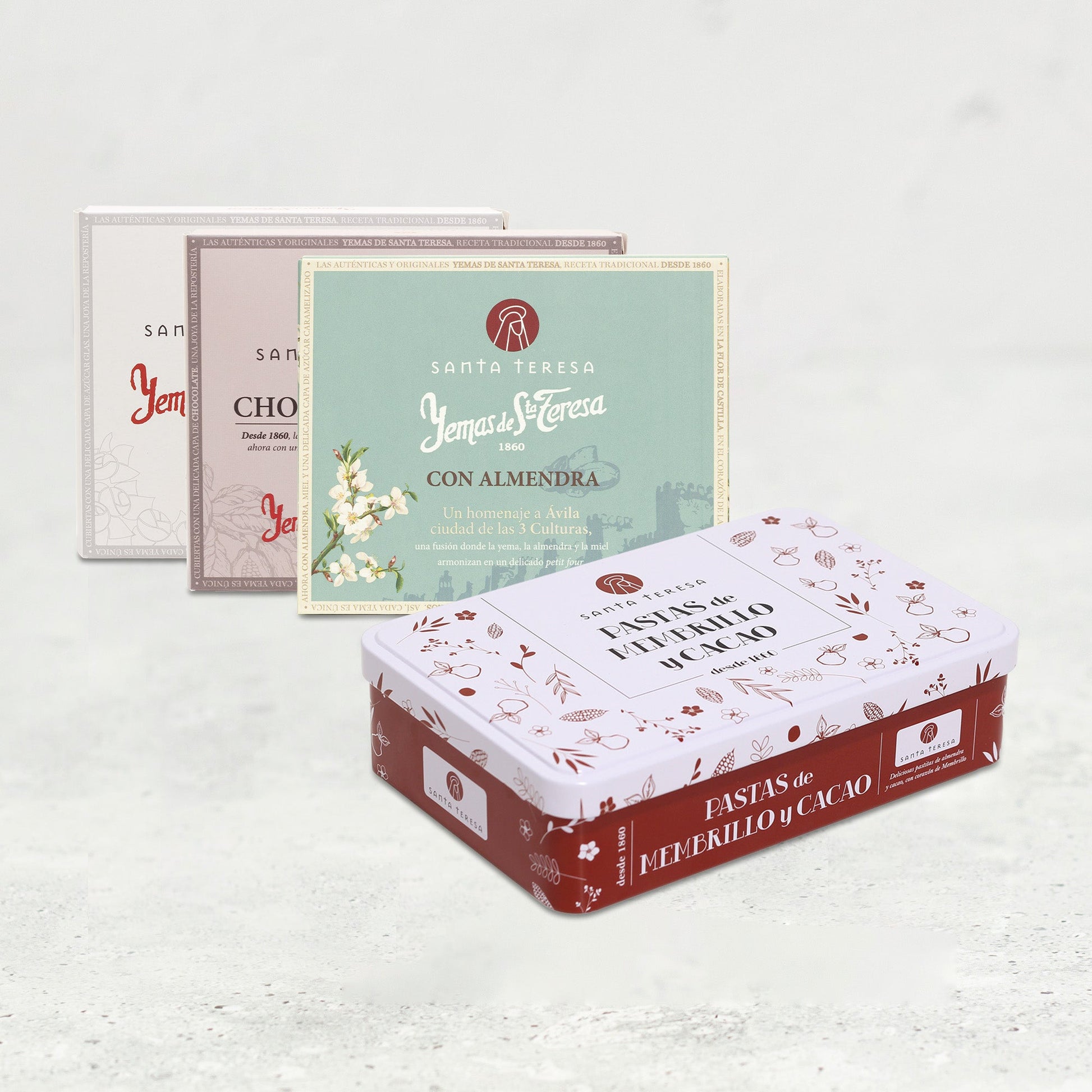 Pack De Yemas Tres Culturas Y Lata De Pastas De Cacao_0