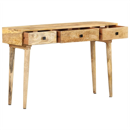 Mesa Consola De Madera Maciza De Mango 115x35x76 Cm_0