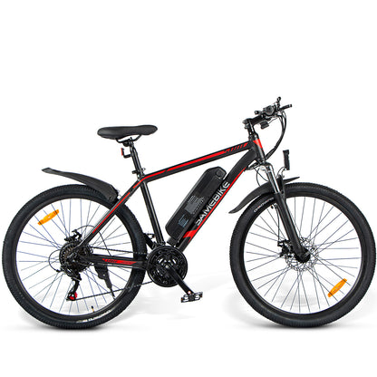 Bicicleta Eléctrica De Montaña Samebike Sy26 350w-36v-10ah (360wh) - Rueda 26 Color Negro_1