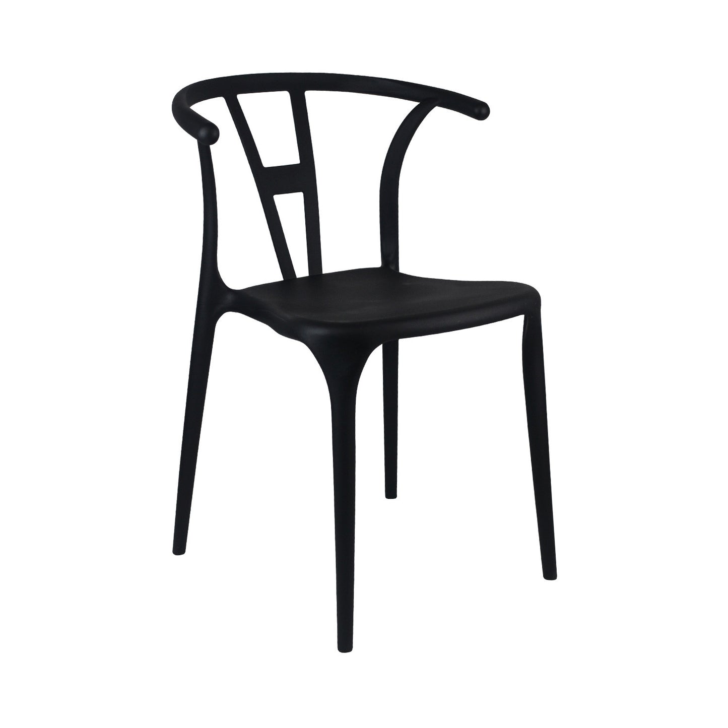 Pack 4 Sillas De Exterior Apilables Scarlett 75x52x49,5cm Thinia Home_1