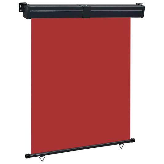 Vidaxl Toldo Lateral De Balcón Rojo 145x250 Cm_0