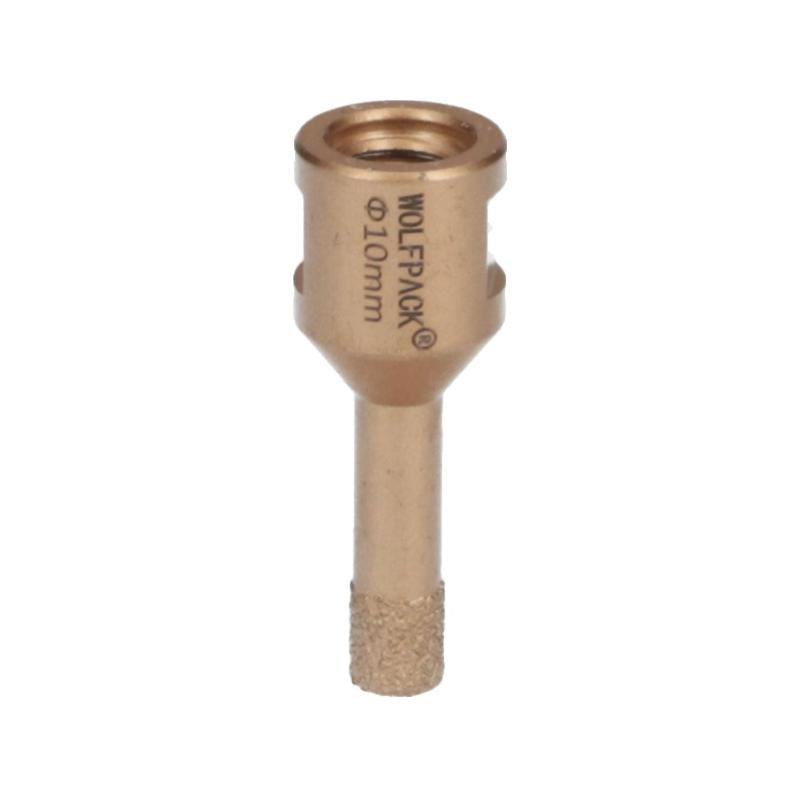 Corona Diamante Para Amoladora Ø 10 Mm. Conexión Rosca M14. Corte Seco_0