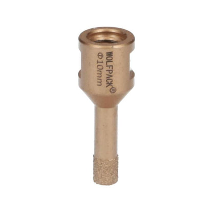 Corona Diamante Para Amoladora Ø 10 Mm. Conexión Rosca M14. Corte Seco_0