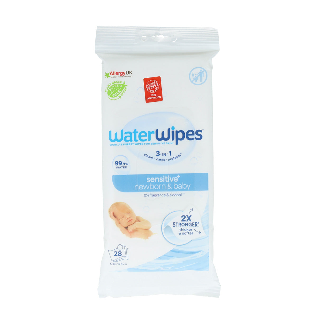 Toallitas WaterWipes BIO de bebé 28UDS