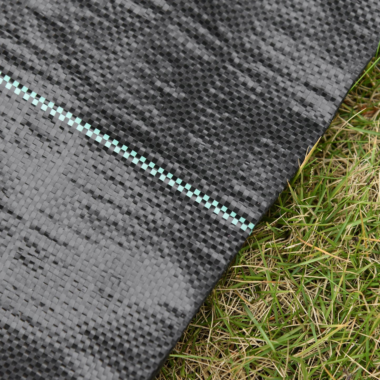 Outsunny Rollo De Malla Geotextil 2x50 M Malla De Jardín Contra Malas Hierbas_3