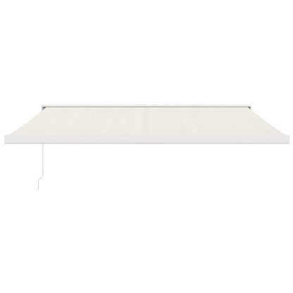 Toldo Retráctil Aluminio Y Tela Color Crema 4x3 M_2