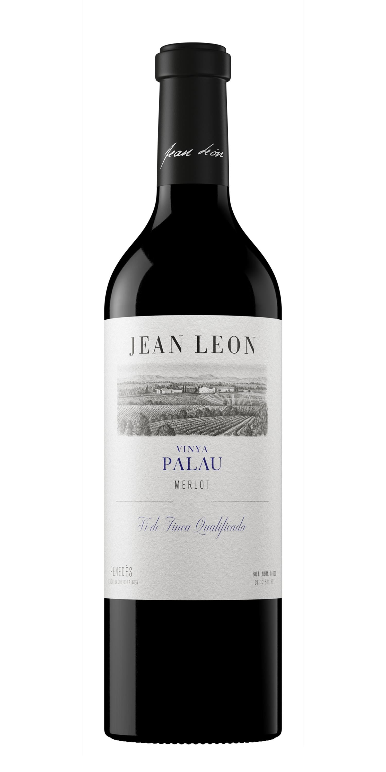 Vino tinto Vinya palau merlot Jean Leon 75 cl_0