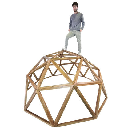 Domo Geodesico De Madera Masgames Xl._4