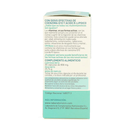 CN Base de LCN 30 cápsulas