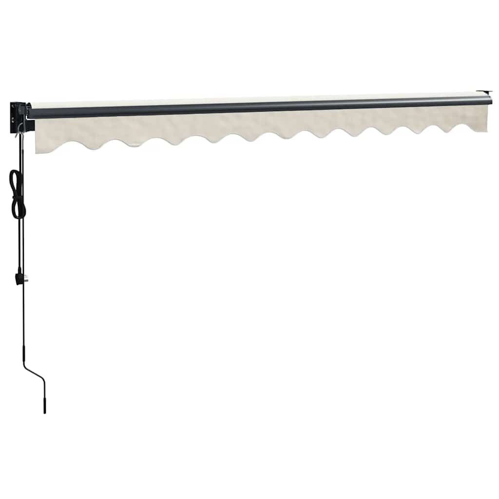 Toldo Retráctil Automático Color Crema 3,5x2,5 M_3