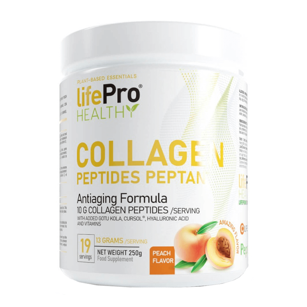 Antiaging Peptidos De Colágeno - 250g - Melocotón - Colágeno - Lifepro_0
