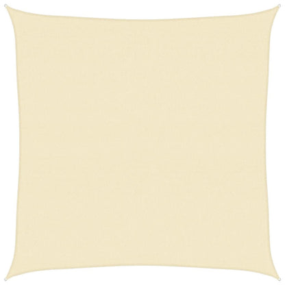 Vidaxl Toldo De Vela Crema Hdpe 160 G/m² 4x4 M_0