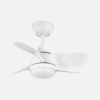 Ventilador Dc 24w Pirdo Blanco 3 Aspas 60d 2400lm 6 Vel. 3000-4500-6000k C/remoto, Memoria Y Temporizador_1
