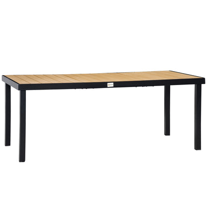 Outsunny Mesa De Comedor Exterior De Aluminio_0