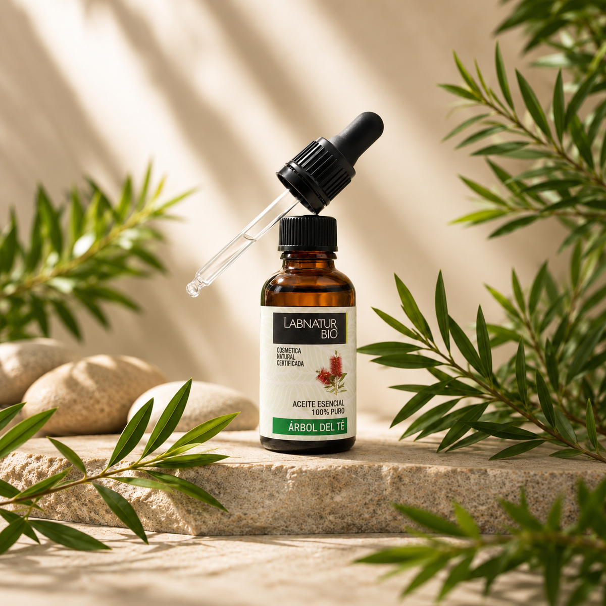 Aceite Esencial de Árbol del Té 100% Puro Labnatur Bio 30 ml | Purificante | Piel, Cabello, Uñas y Pies | Vegano_5