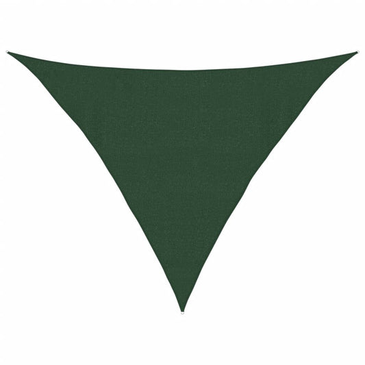 Vidaxl Toldo De Vela Verde Oscuro Hdpe 160 G/m² 4x4x5,8 M_0