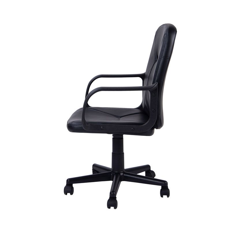 Silla De Oficina Génesis Tapizado, Negro, 55 X 87-96 X 45_4