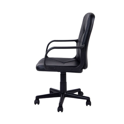 Silla De Oficina Génesis Tapizado, Negro, 55 X 87-96 X 45_4
