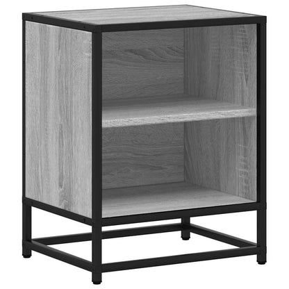 Mesitas Noche 2 Uds Madera Ingeniería Gris Sonoma 40x31x50 Cm_4