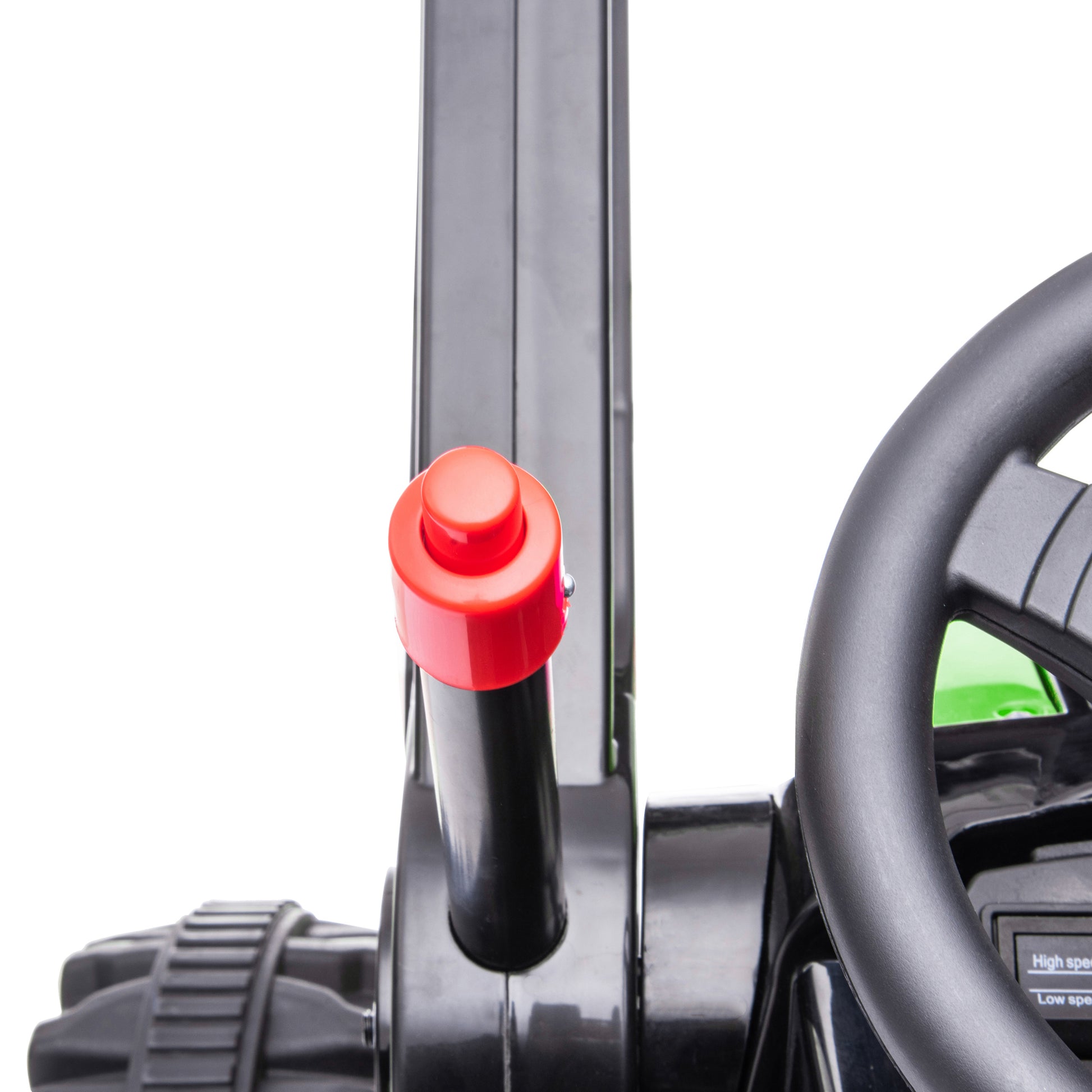Homcom Tractor Eléctrico Niños +3 Años 6v Pala Luces Velocidad 2 Niveles Verde_4