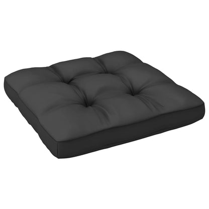 Vidaxl Taburetes De Jardín Con Cojines Madera Maciza De Pino Negro_4