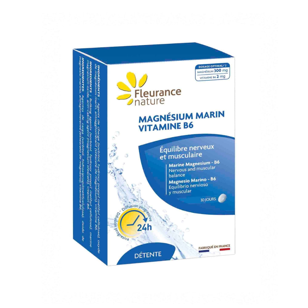 Magnesio Marino - B6 Fleurance Nature 60 Comprimidos_0