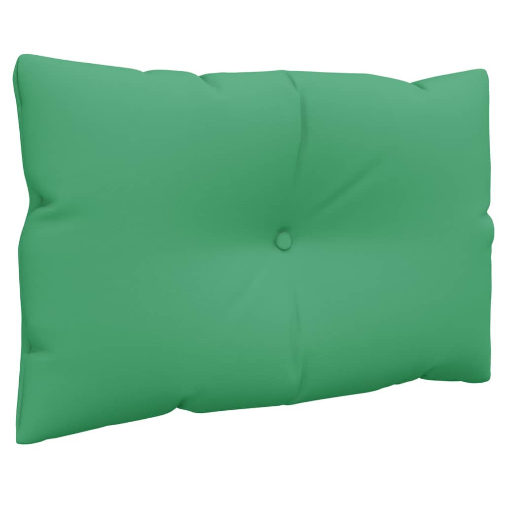 Vidaxl Cojines Para Palets 2 Unidades Tela Verde_4