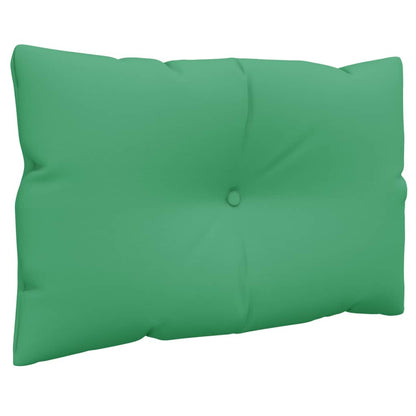 Vidaxl Cojines Para Palets 2 Unidades Tela Verde_4
