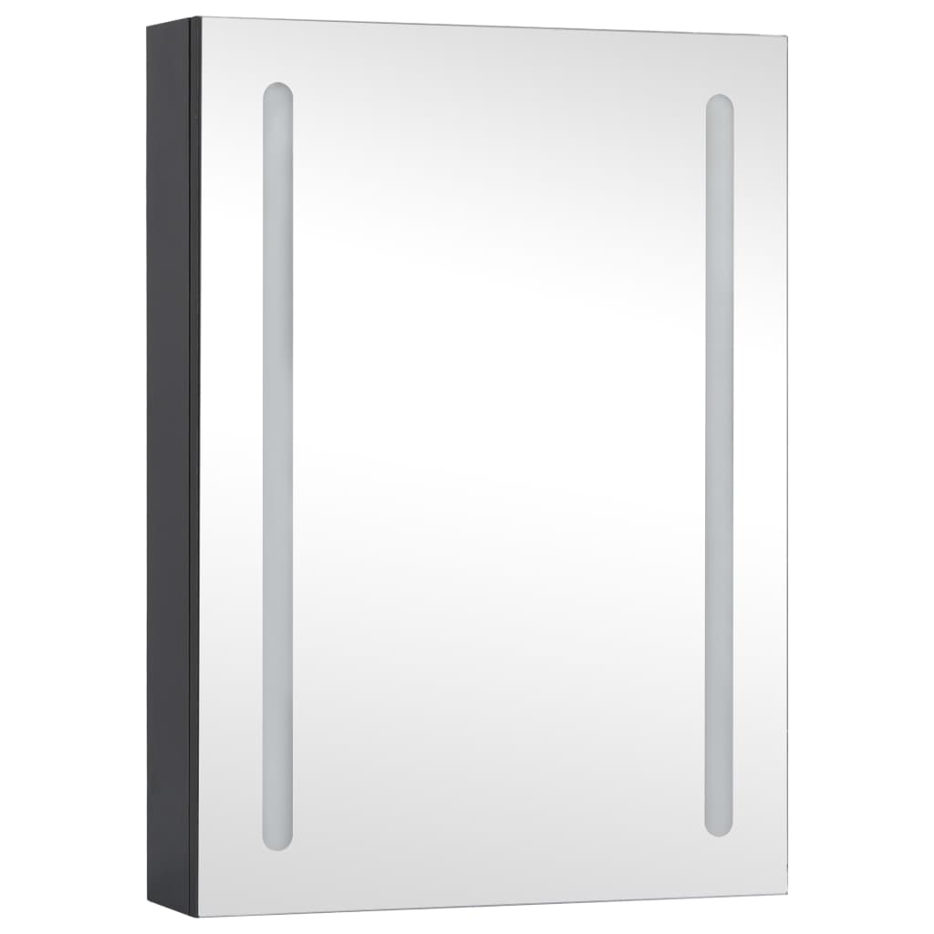 Mueble De Baño Con Espejo Led 50x13x70 Cm_2