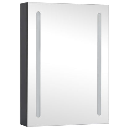 Mueble De Baño Con Espejo Led 50x13x70 Cm_2