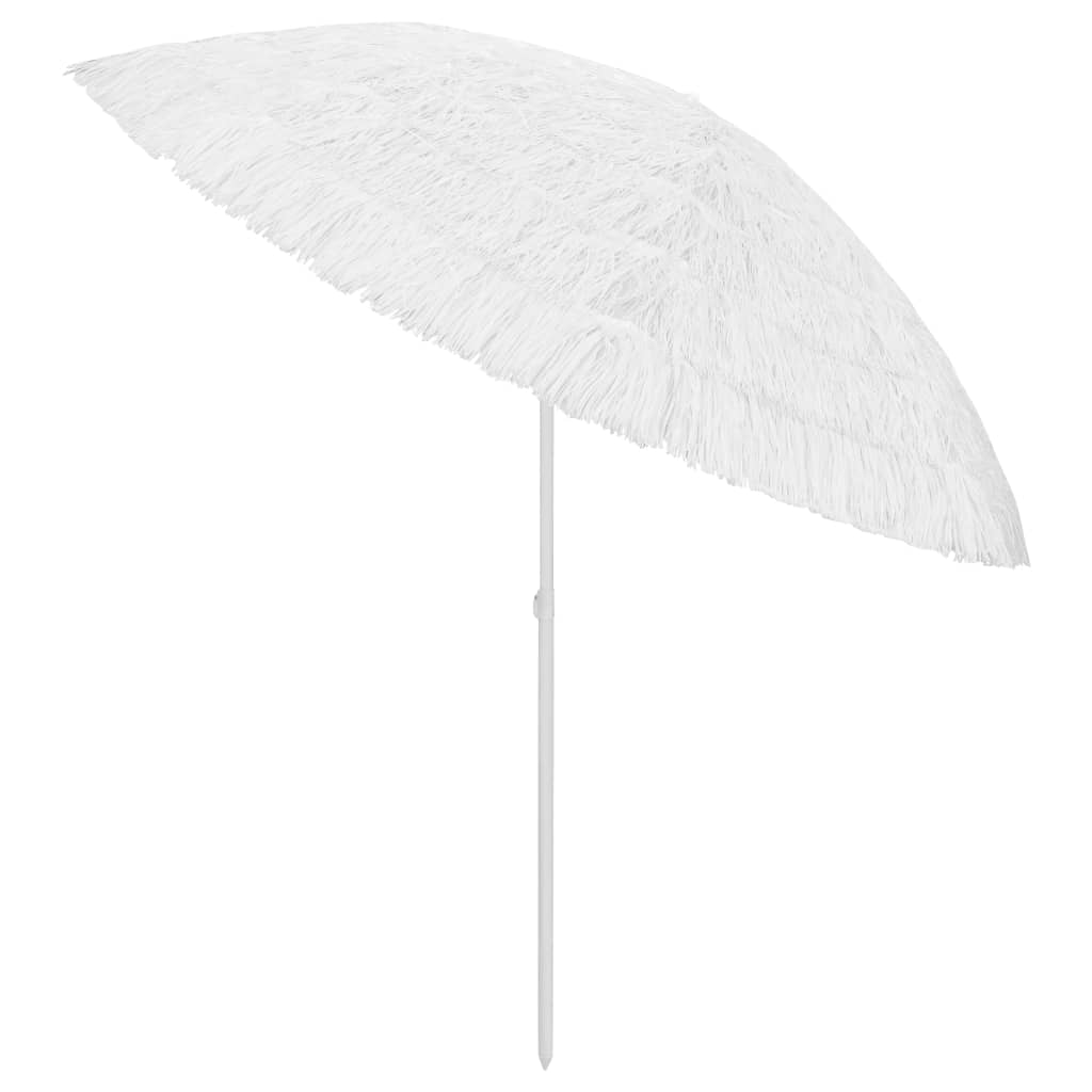Sombrilla De Playa Hawaii Blanco 300 Cm_1