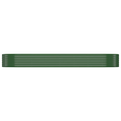 Jardinera Arriate Acero Galvanizado Verde 322x100x36 Cm_2
