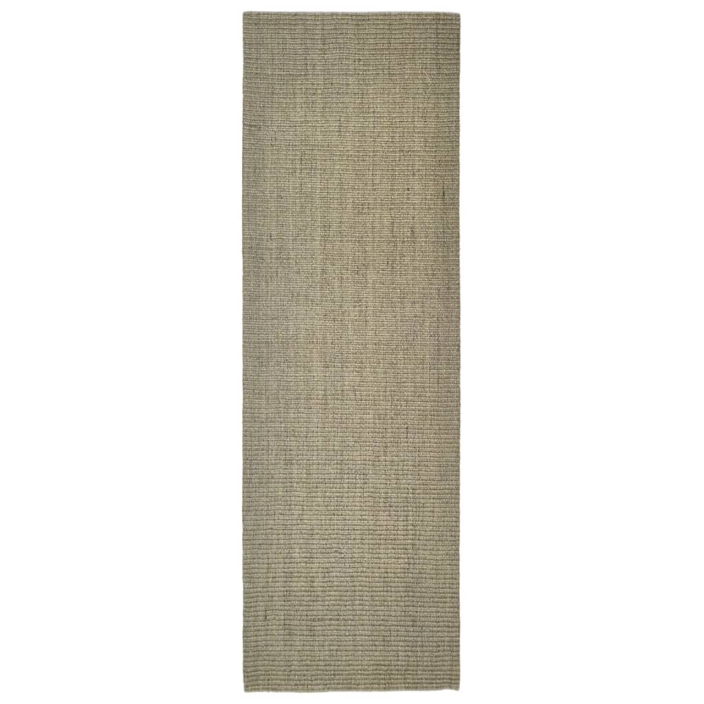 Vidaxl Alfombra De Sisal Para Rascador Gris Taupe 80x250 Cm_0