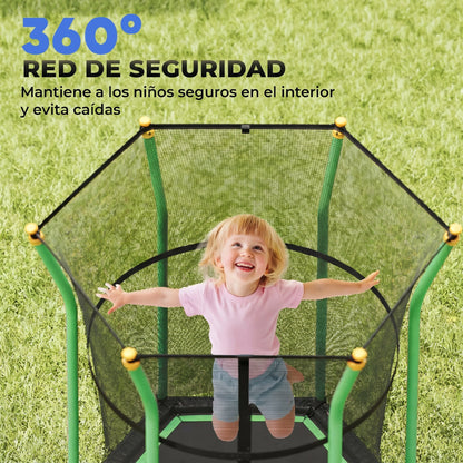 Homcom Cama Elástica Infantil De Jardín Ø163_5