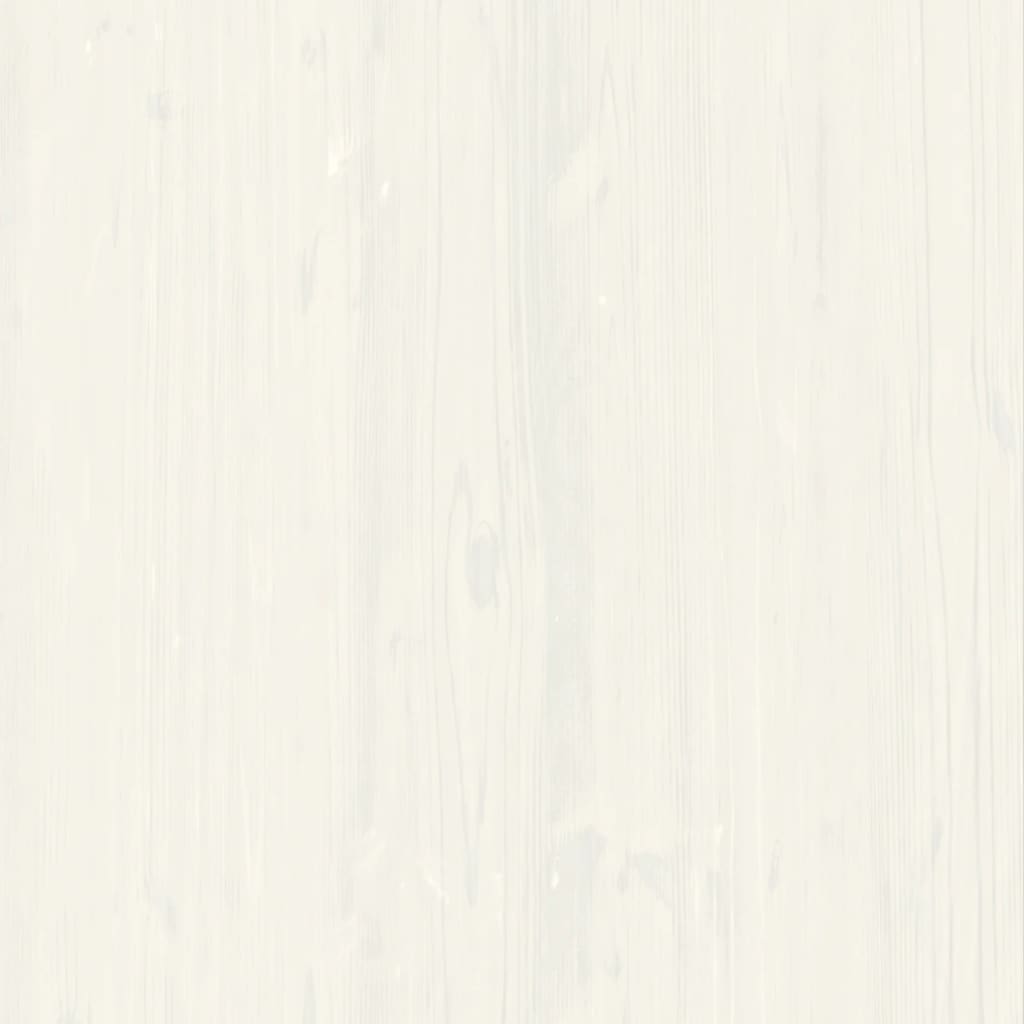 Zapatero Vigo Madera Maciza De Pino Blanco 60x35x96 Cm / Vetonek_4