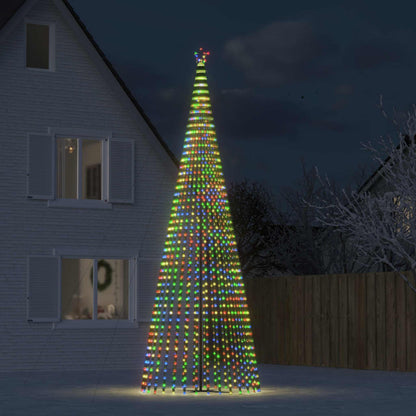 Vidaxl Árbol De Navidad Led 1544 Leds De Colores 500 Cm_1
