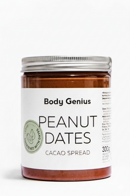 Crema De Cacahuete, Cacao Y Dátil - 300g - Sin Azúcares_0