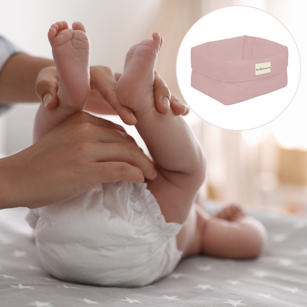 Niza Cesta Organizadora Canastilla Para Bebé Bimbidreams_1