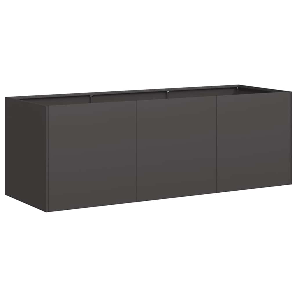 Jardinera Negra 120x40x40 Cm Acero Laminado En Frío_0