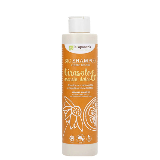 Champú De Girasol Y Naranja Dulce La Saponaria 200ml_0