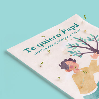 Postal Plantable Te Quiero Papá Con Semillas De Manzanilla – Detalle Original Que Florece Con Amor | Resetea_2