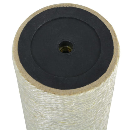 Vidaxl Poste Rascador Para Gatos 8x55 Cm 8 Mm Beige_1