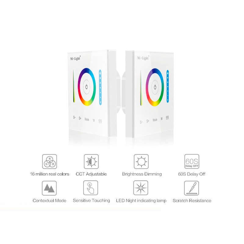 Controlador Rgb/rgb+cct Táctil Empotrable P3_3