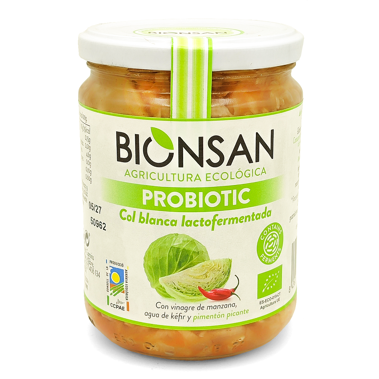 Pack 5 Verduras Fermentadas Eco Bionsan_2