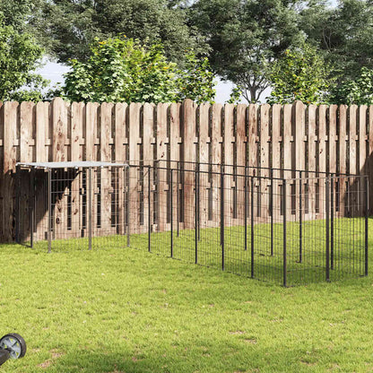 Perrera Negra 6,05 M² Acero_1