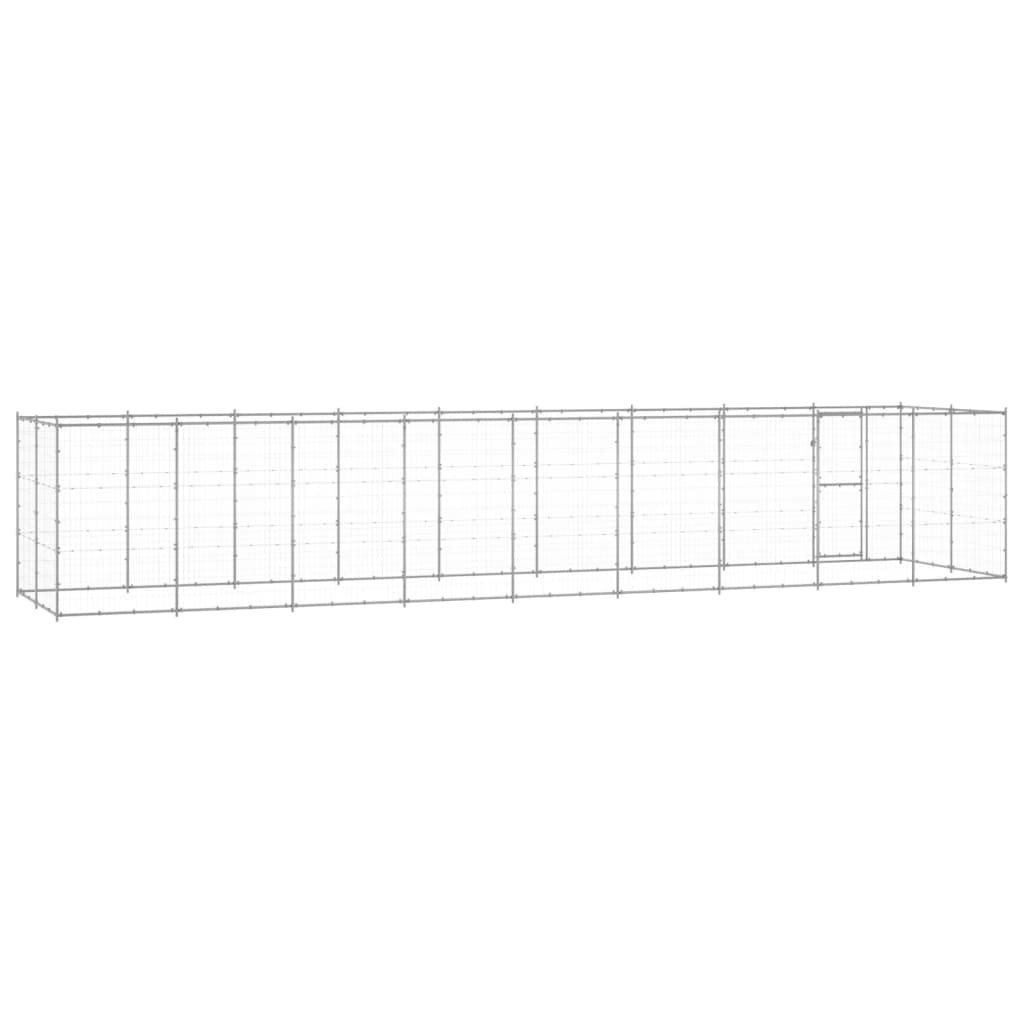 Perrera De Exterior De Acero Galvanizado 21,78 M²_3